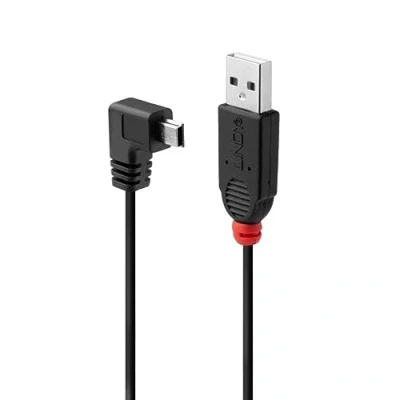 Afbeelding van LINDY USB kabel 2.0 A stekker, micro B stekker 0.50 m Zwart 31975