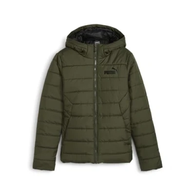 Afbeelding van Puma Winterjas voor kinderen, Maat: 116, Dark olive