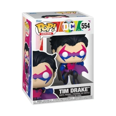 Afbeelding van Funko Pop! Heroes: Pride Robin Tim Drake DC Comics Vinyl verzamelfiguur Cadeau idee Officieel product Speelgoed voor kinderen en volwassenen Comic Books Fans