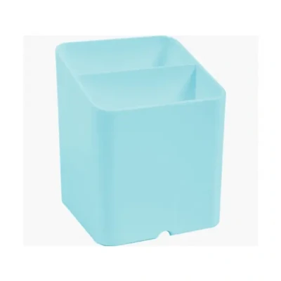 Afbeelding van Exacompta Ref. 67763D 1 PEN CUBE Aquarel pennenhouder Met 2 vakken in verschillende afmetingen en hoogte 7,4 x 9,3 cm kleur pastelgroen