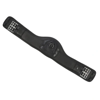 Image de Schockemöhle Sangle de Dressage Pittsburgh Stretch Noir/Argent 80cm