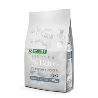 Afbeelding van Natures Protection White Coat Fish adult 1,5kg.