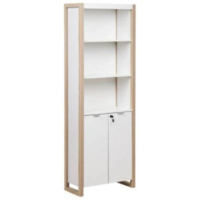 Afbeelding van Boekenkast met 3 planken JOHNSON Wit