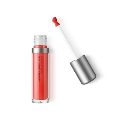 Afbeelding van KIKO Milano Lasting Matte VEIL Liquid LIP Colour Vloeibare lippenstift, Dames, Maat: 4 ml, Classic red