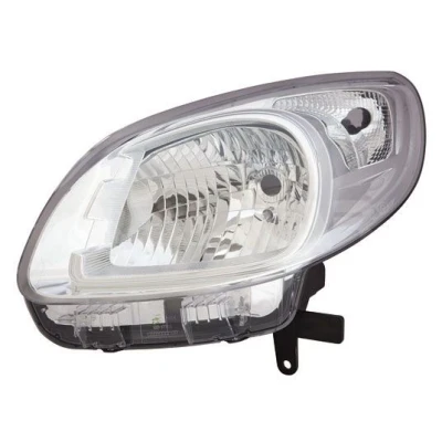 Afbeelding van ABAKUS 551 11A4R LDEM1 Koplampen rechts H4 voor rechtsrijdend verkeer P43t RENAULT: Kangoo II Express, / Grand Kangoo, Be Bop