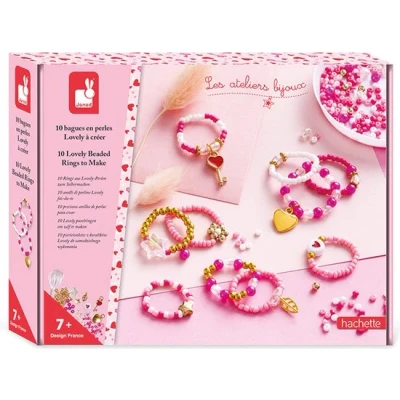 Afbeelding van Janod atelier sieraden maken parelringen