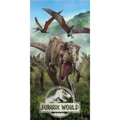 Afbeelding van Jurassic World Strandlaken Forest 70 x 140 cm Katoen
