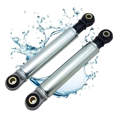 Afbeelding van Lichtblau 2 x SUSPA Schokdemper voor Miele wasmachine kleur zilver I trillingsdemper 8 mm boring 120N onderdeelnr. 4500826 4151285 Reserveonderdeel