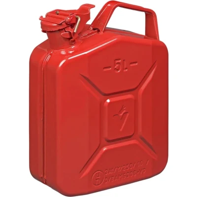 Afbeelding van Pro Plus Jerrycan 5 liter Metaal Rood UN en TÜV/GS Gekeurd