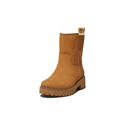 Afbeelding van Timberland Carnaby Cool Basic Pullover voor dames, warm tarwegeel, 37 EU, tarwegeel