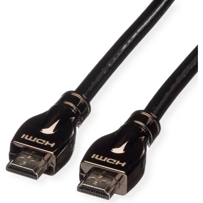 Afbeelding van ROLINE HDMI Ultra HD Kabel met Ethernet, M/M, zwart, 10 m