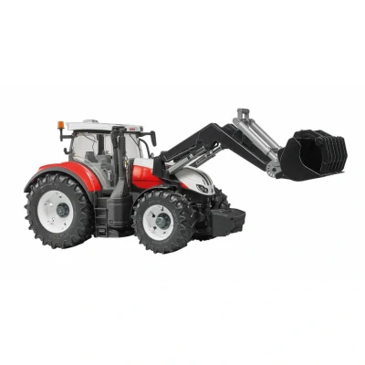 Afbeelding van Bruder Steyr 6300 Terrus tractor met voorlader
