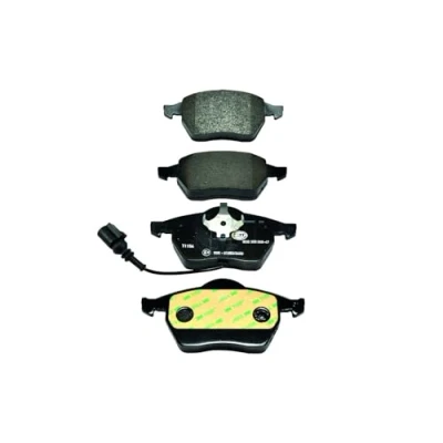 Afbeelding van HELLA 8DB 355 008 471 Remblokkenset Met slijtage waarschuwingscontact VOLKSWAGEN: Polo IV Hatchback, Golf 4, Jetta 3, SEAT: Ibiza Leon I Hatchback