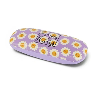 Afbeelding van Legami Brillenkoker en pen, veersluiting, 16,5 x 3,5 cm, Daisy thema