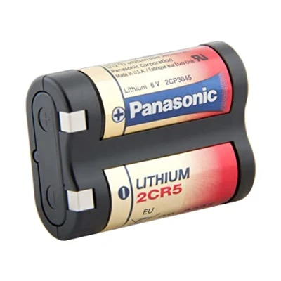 Image de Pile au lithium Panasonic 2CR5 6 V Blister 1 x3 Paquet de 3