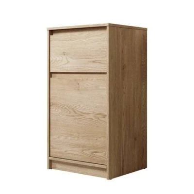 Afbeelding van Meubella Schoenenkast Cuarto Eiken 47 cm