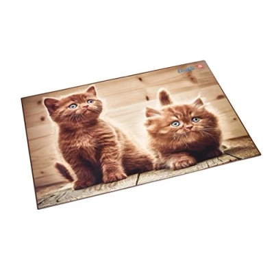 Afbeelding van Läufer bureau onderlegger Nieuwsgierige kittens