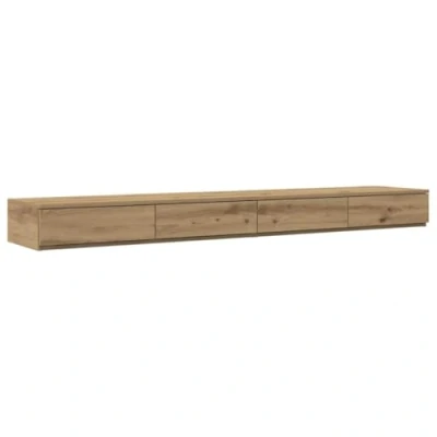 Afbeelding van vidaXL Bed Lades Artisan Eiken 200x36.5x16.5 cm Engineered Hout