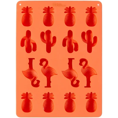 Afbeelding van Wilton Siliconen Candy Mold Ananas/Cactus/Flamingo