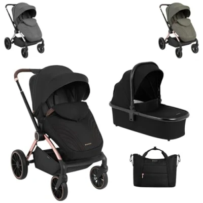 Afbeelding van Kikkaboo Kara Kinderwagen 2 in 1 Zwart
