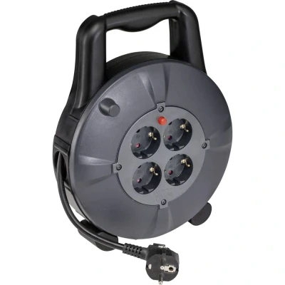 Afbeelding van AS Schwabe 16086 Kabelafroller 10 m Zwart