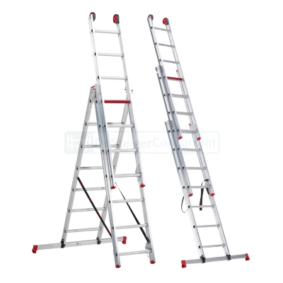 Afbeelding van Altrex 3 delige reformladder All Round 3x7 sporten