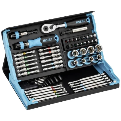 Afbeelding van Hazet 2200SC 32 Dopsleutelset Vierkant, Zeskant, 1/4 (6.3 mm) 59 delig