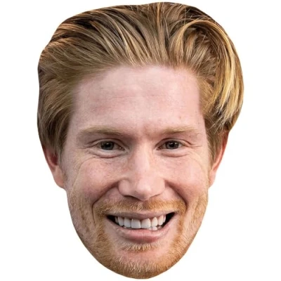 Afbeelding van Kevin De Bruyne (Long Hair) Beroemdheidsmaskers