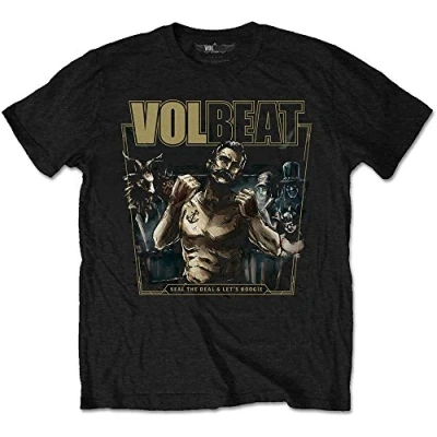 Afbeelding van Volbeat Seal The Deal Heren T shirt S Zwart