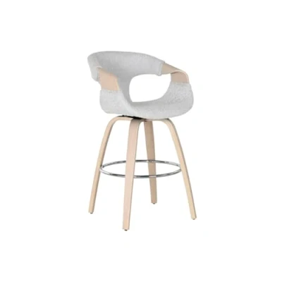 Afbeelding van Kruk Home ESPRIT Grijs Hout 55,5 x 52,5 92,5 cm