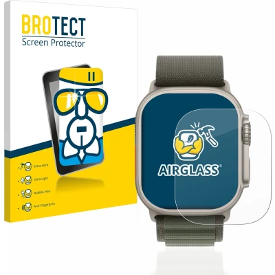 Afbeelding van BROTECT AirGlass kogelwerende glasfolie, Smartwatch beschermfolie, Transparant