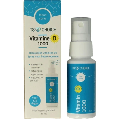 Afbeelding van TS Choice Vitamine D 1000 Spray