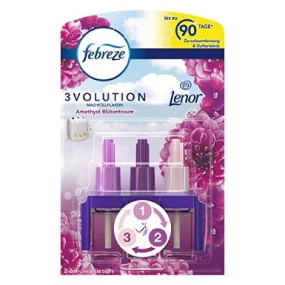 Afbeelding van Febreze 3Volution Lenor Amethyste Blossom Dream navulfles, 20 ml, 3 alternatieve geurbestrijding