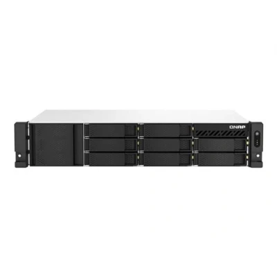 Image de QNAP TS 864eU RP Serveur NAS 8 Baies rack montable SATA 6Gb/s RAID 0, 1, 5, 6, 10, JBOD, 50, 60 RAM Go Gigabit Ethernet / 2.5 iSCSI support 2U