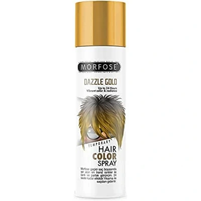 Afbeelding van Morfose Hair Color Spray Dazzle Gold 150ml