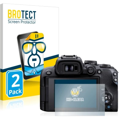 Afbeelding van BROTECT Screenprotector voor Canon EOS R10 Folie Beschermfolie transparant (2 Stuks)