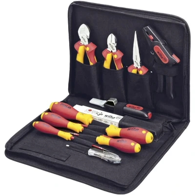 Afbeelding van Wiha Werkzeug Set 36389 Gereedschapsset VDE Incl. tas 12 delig