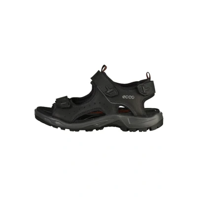 Afbeelding van ECCO Outdoorsandalen, Heren, Maat: 40, Black Leer en textiel