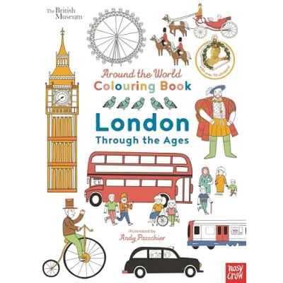 Afbeelding van British Museum: Around the World Colouring Colouring: London Through Ages