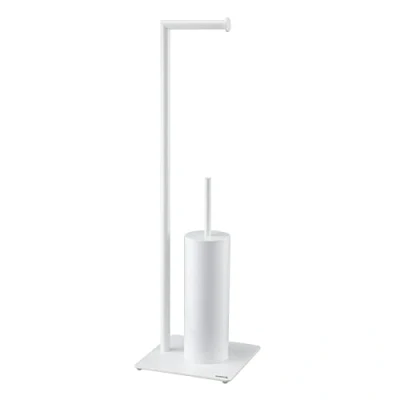 Afbeelding van Sealskin Tube Toiletbutler Toiletborstel met houder siliconen vrijstaand Wit