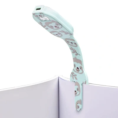 Afbeelding van Flexilight Oplaadbare Leeslamp, lamp en bladwijzer, 2 in 1, ledlamp met clip, leeslamp voor volwassenen kinderen, lezen, cadeau lezers