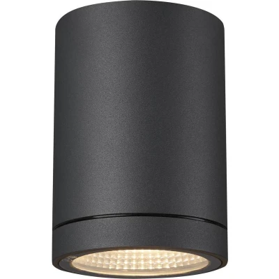 Afbeelding van SLV 1003426 ENOLA ROUND S LED plafondlamp vast ingebouwd 9 W Antraciet