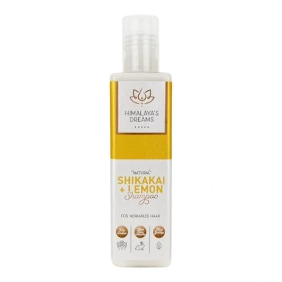Afbeelding van Shampoo met ayurvedische kruiden Shikakai &amp; Lemon, Himalaya&#039;s Dreams, vegan, 200 ml
