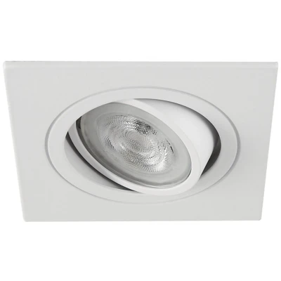 Afbeelding van LED inbouwspot Ben Vierkant Wit Sceneswitch Dimbaar 5W Philips