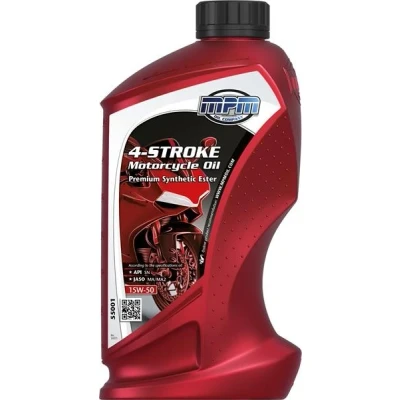 Afbeelding van Mpm 4 Stroke, Motorcycle Oil Premium, Synthetic Ester 15W 50 1L Motorolie 55001