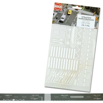 Afbeelding van Busch 7196 H0 Straatmarkering