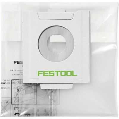 Afbeelding van Festool ENS CT 48 AC/5 Plasticfolie wegwerpstofzak 497540