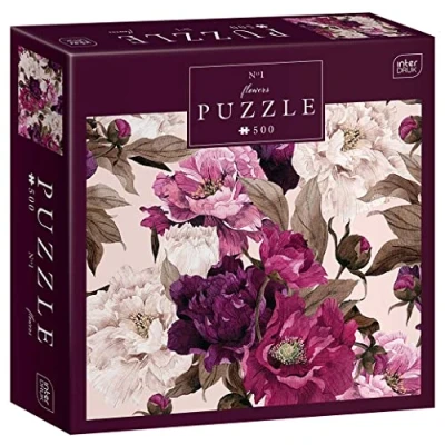 Afbeelding van Bloemen nr. 1 500 stukjes puzzel voor volwassenen