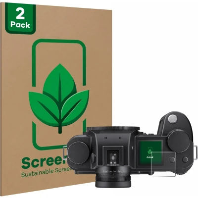 Afbeelding van ScreenLeaf Screenprotector voor Leica SL3 S (Schouderdisplay) Duurzame schermbescherming Folie Beschermfolie transparant (2 Stuks)
