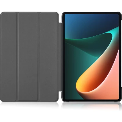 Afbeelding van iMoshion Tablet Hoes Geschikt voor Xiaomi Pad 5 Pro / Trifold Bookcase Bruin